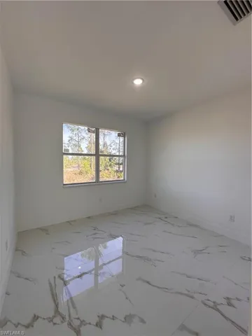 View of spare room