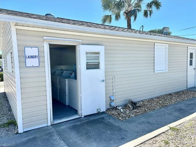 Property has laundry in residence. This is extra community laundry room.