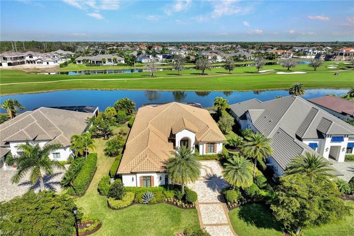 Serene water and golf views