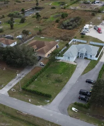 Aerial overview of property's location