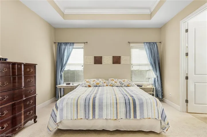 Master has large Walk In Closet