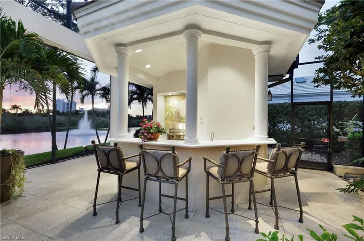 Outdoor Kitchen is ready to Serve
