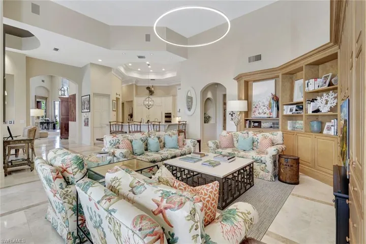 Open Family Room is the Center of the Home