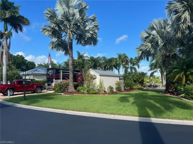large green space on the property