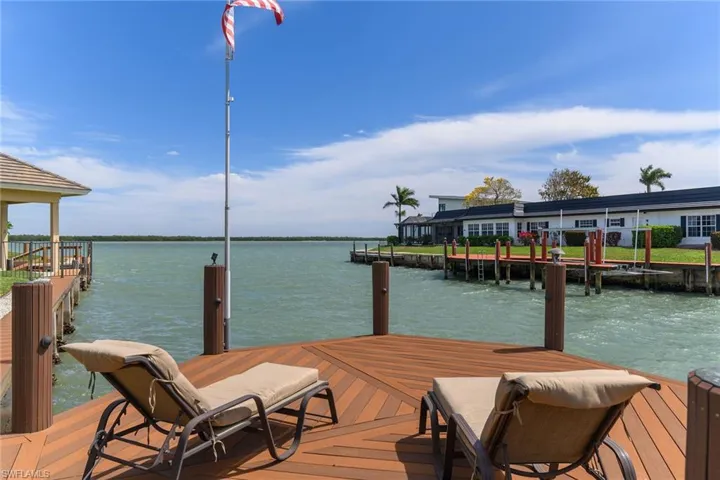 Dock featuring a water view