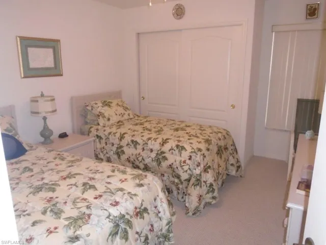 Bedroom with a closet