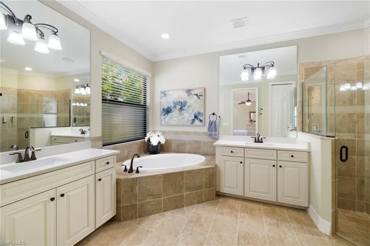 Spacious Primary Bathroom