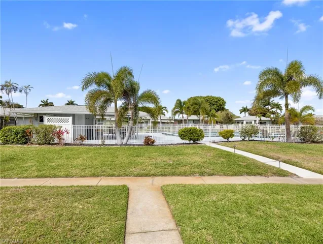 You're just steps from the heated community pool