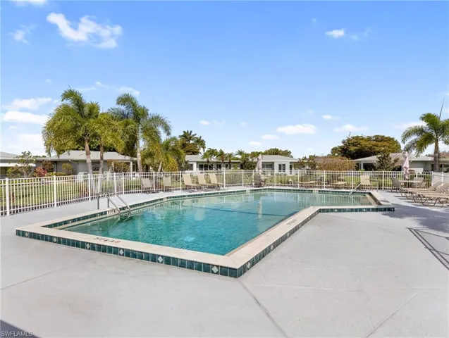 Community pool for only 24 residences