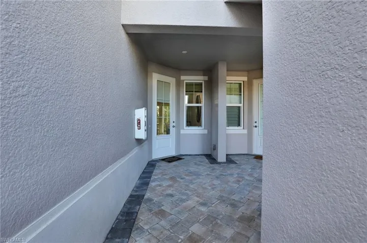 View of property entrance