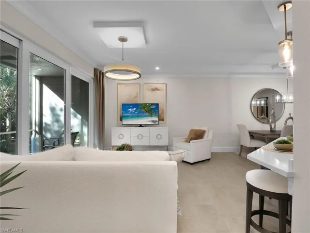 View of living room