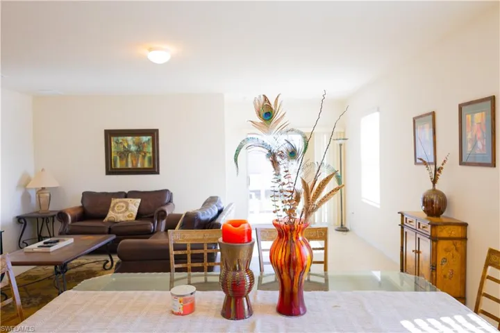 View of living area