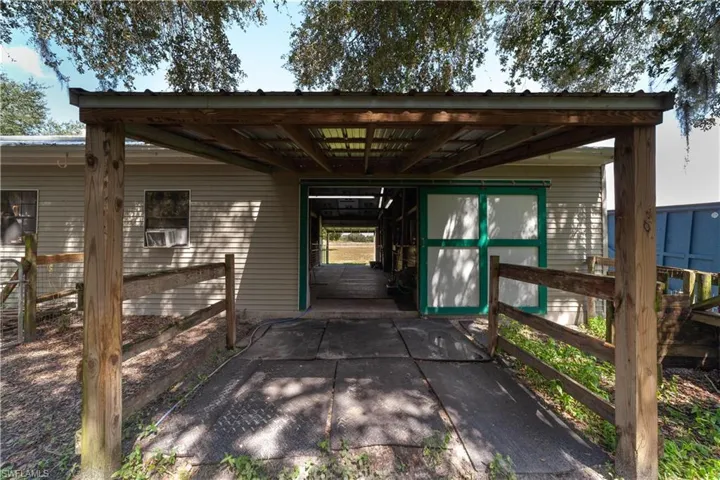 Horse Wash Area; 1280 Cemetary Road, LaBelle, FL 33935, 4.89 equestrian acres with stables & arena