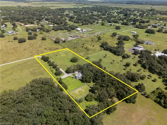 1280 Cemetary Road, LaBelle, FL 33935, 4.89 equestrian acres with stables & arena