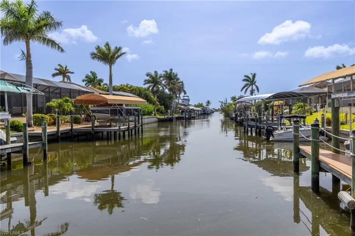 Dock featuring a water view