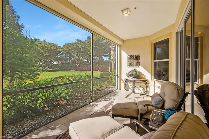 Furnished lanai