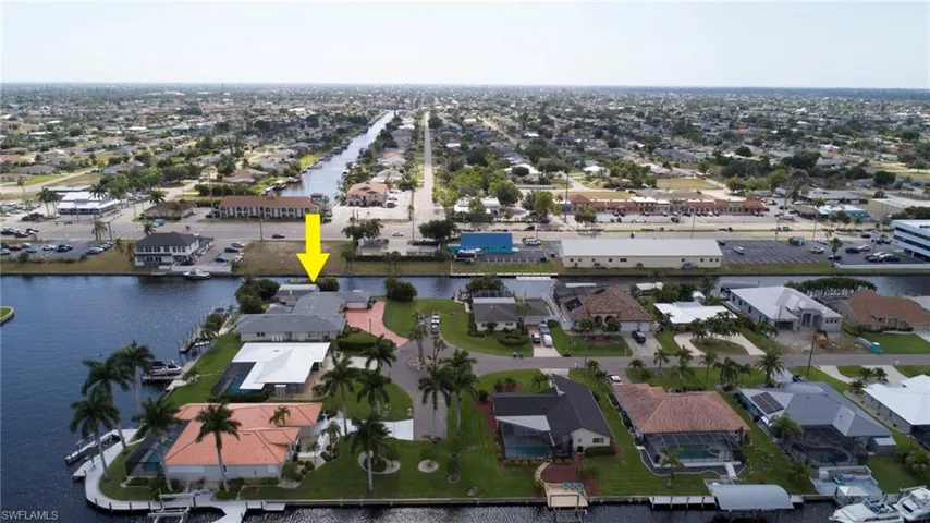 Bird's eye view with a residential view and a water view