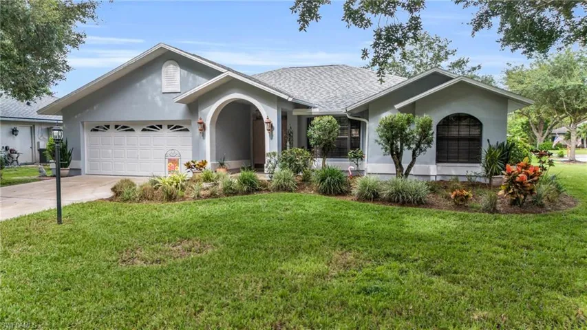 Ranch-style house with a two car garage