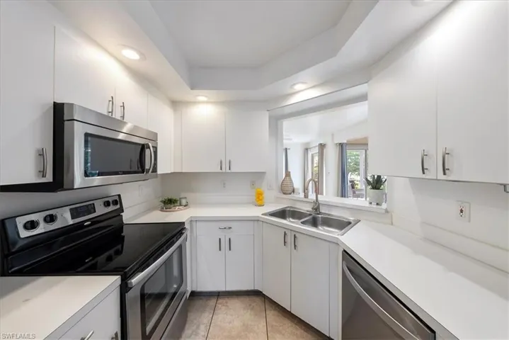 Kitchen featuring stainless steel appliances