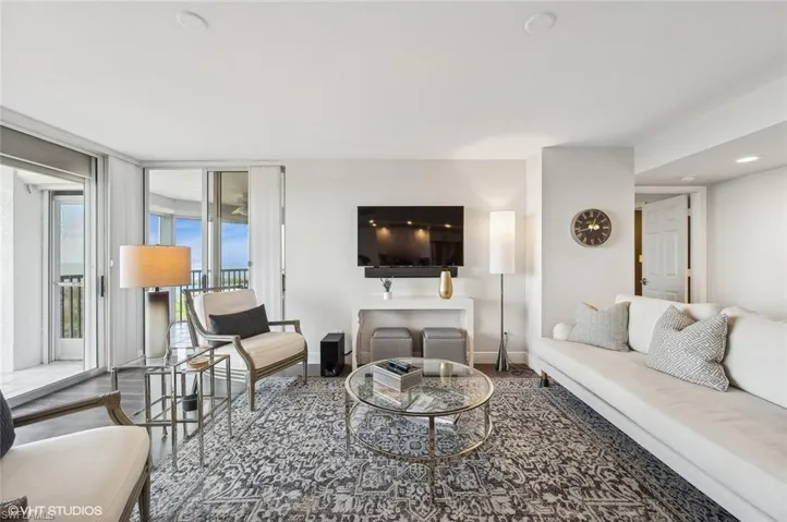 View of living room