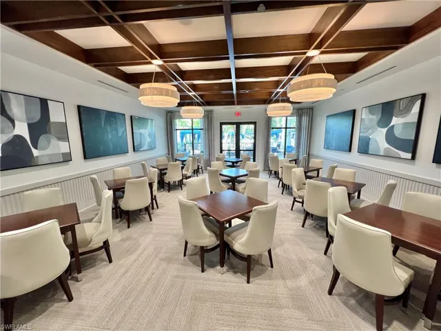 One of the two cardrooms at the Clubhouse