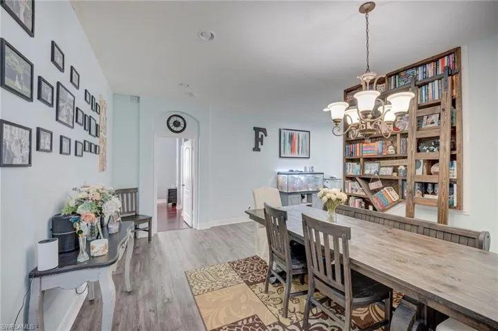 Another view of Formal Dining Area with view of Owner's En Suite.
