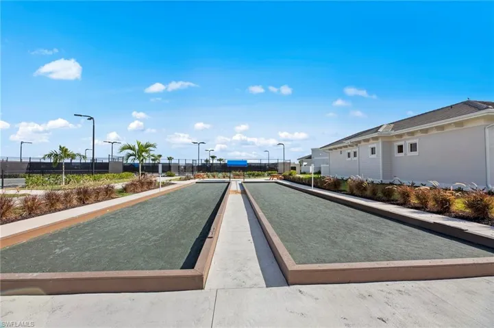 View of community featuring a game area