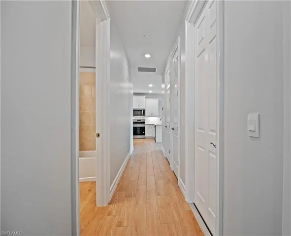 Hallway looking from Guest Bedroom