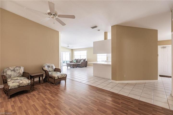 Very open floorplan.