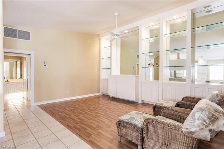 Built in wall unit.