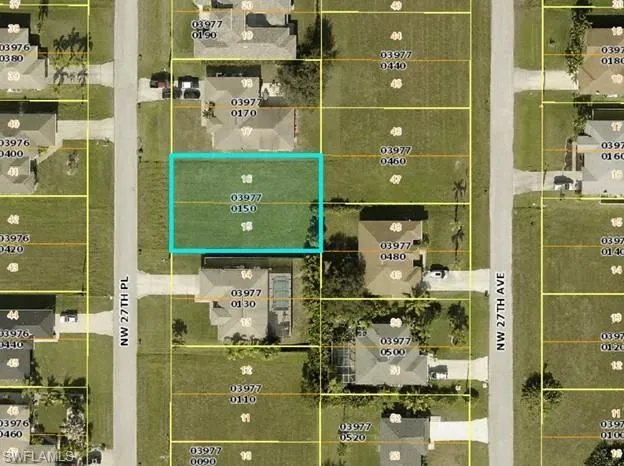 Map / location with property boundaries highlighted