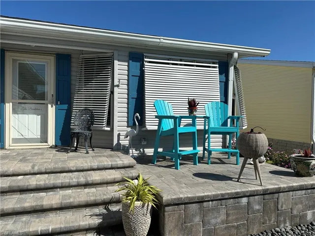 Enjoy outside from the front or the back
