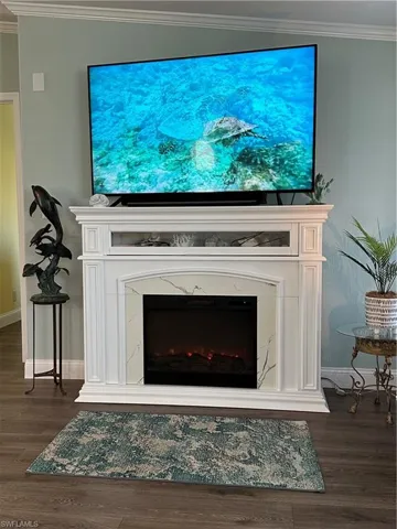 Heated fireplace