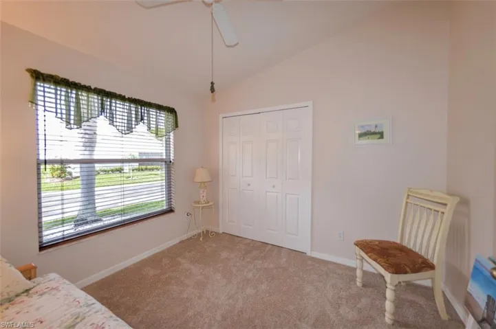 The 3rd bedroom also has a large closet.