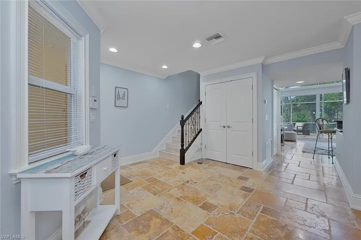 Entry into house