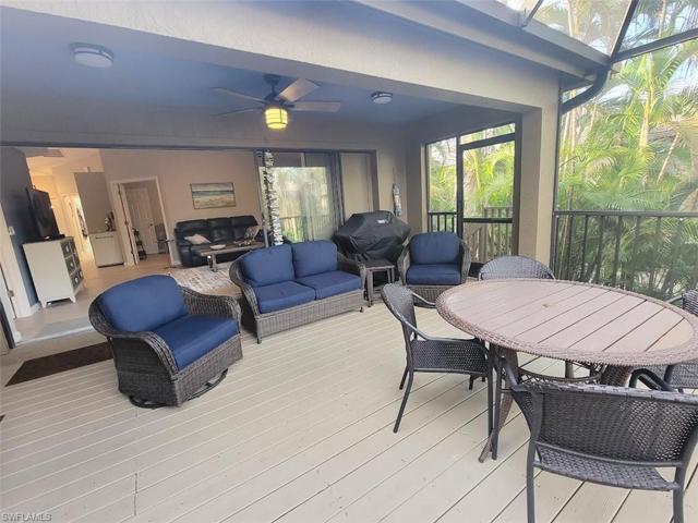 Covered Screened Lanai Relaxing View #2