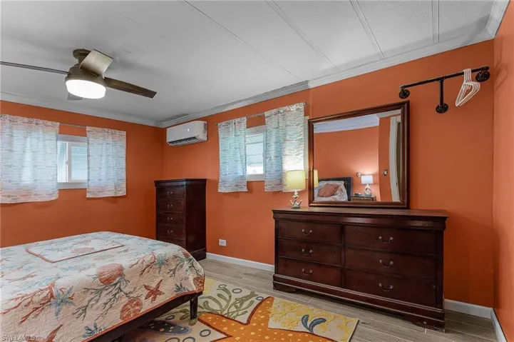 Guest bedroom.  Furniture conveys.