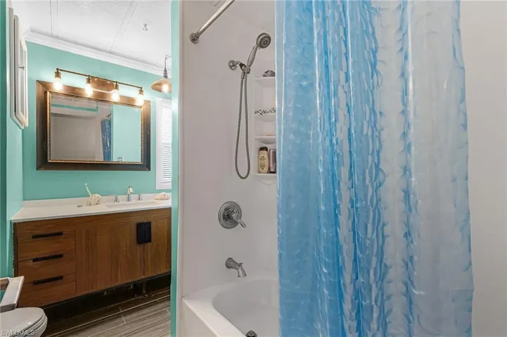 Updated guest bath.