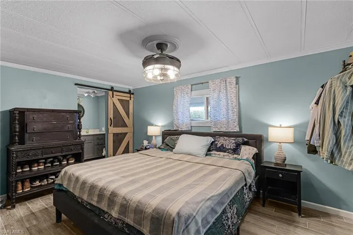 Master Bedroom.  Dresser on the left does not convey.