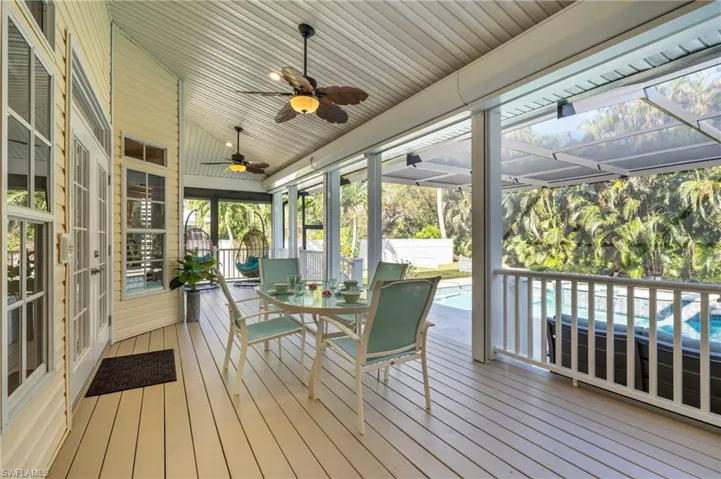 Rear Deck and Pool