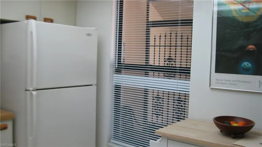 Kitchen Window with view of front lanai.