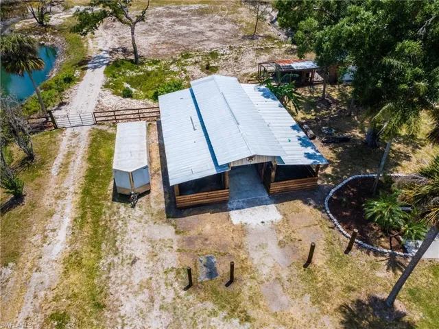 Aerial view of property and surrounding area