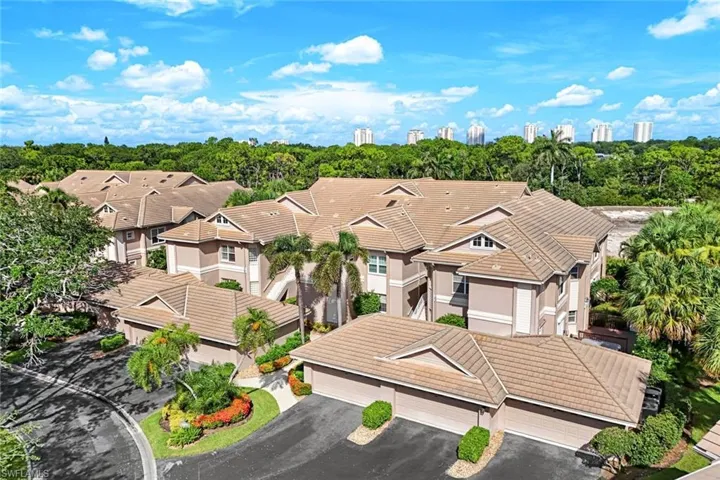 Aerial view highlighting the home’s ideal position within the community.