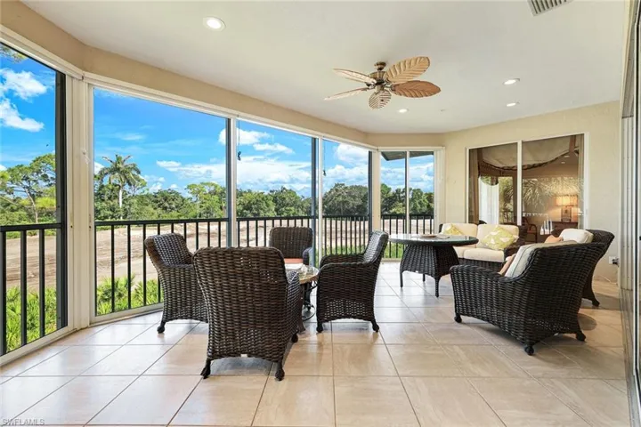Spacious screened lanai—an outdoor extension of your living space.