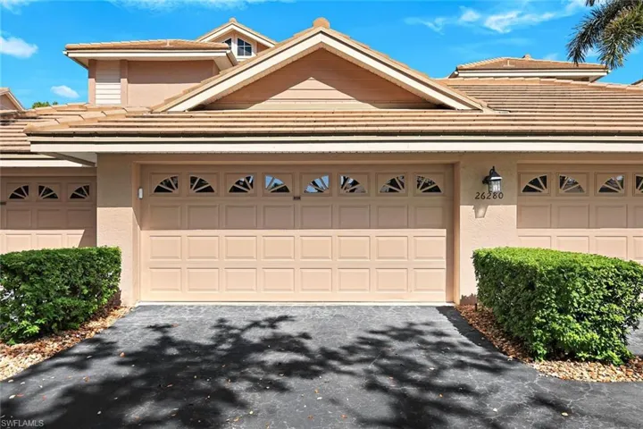 Front garage view.