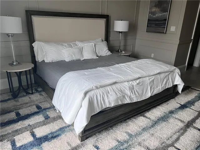 Master bedroom. A quiet retreat
