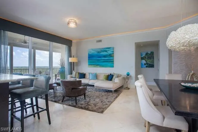 View of living room