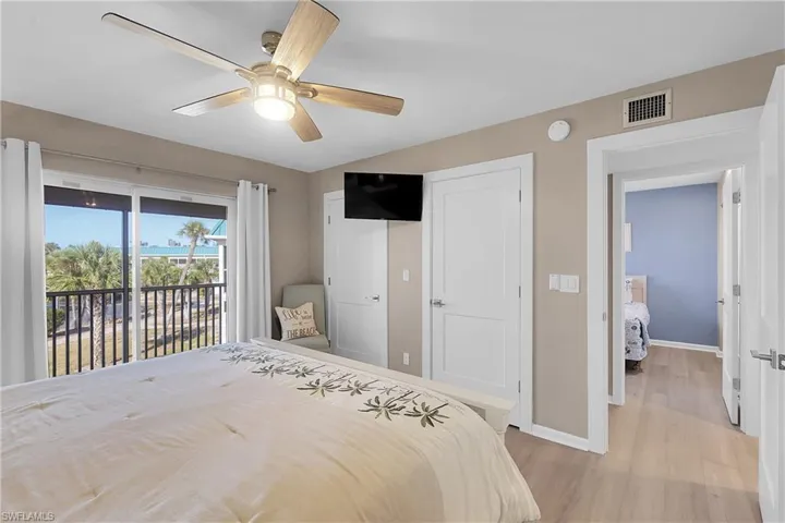 Primary Bedroom with lots of natural light and 2 closets.