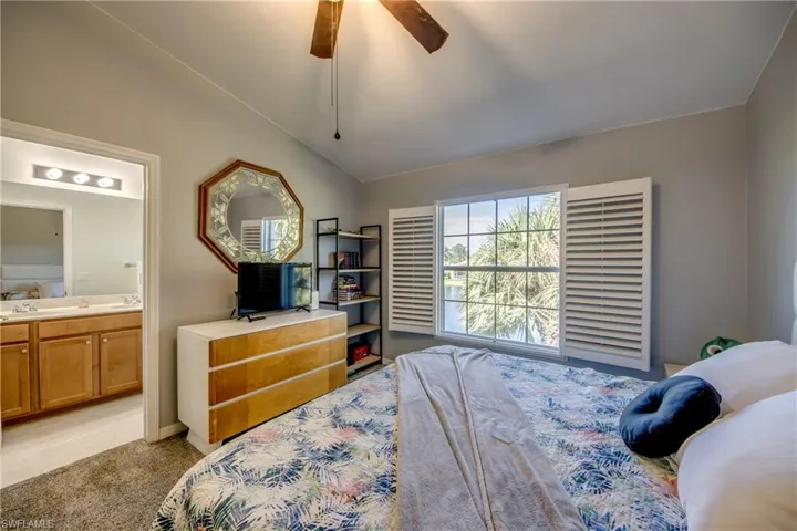 Master bedroom with ensuite