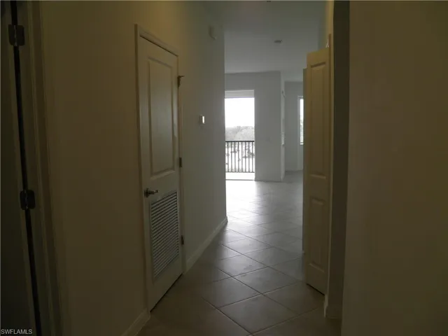 Looking in from the front door